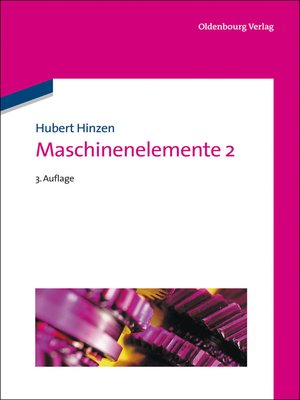 cover image of Maschinenelemente 2